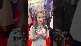 Alisha Weir shares her favourite Matilda scene to film!