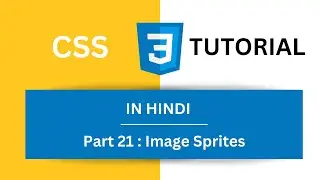 CSS Tutorial in Hindi Part 21 - CSS Image Sprites | CSS Image Sprites | Code Wave