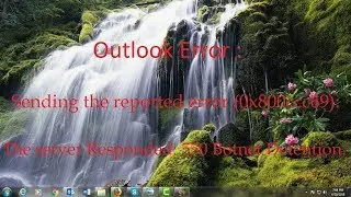 [Solved] Outlook Error - 550 Botnet Detention (Solved)