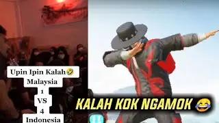 UPIN IPIN KALAH 😂 MALAYSIA 1 - 4 INDONESIA