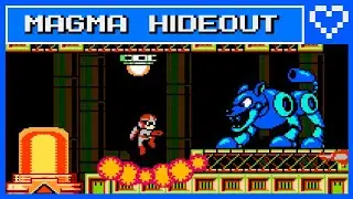 🌀【Magma Hideout by Zen】〖Mega Maker Showcase〗(Mega Man Maker Viewer Level Commentary)