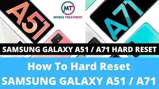 How To Hard Reset Samsung Galaxy A51 | Samsung A51 / A71 Factory Reset Wipe Data |||