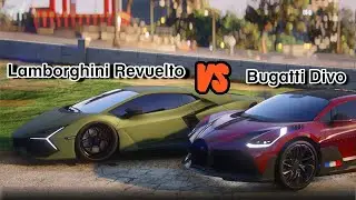 Bugatti Divo VS Lamborghini Revuelto | ГТА 5 РП