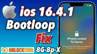 ios 16.4.1 bootloop fix hello screen icloud bypass