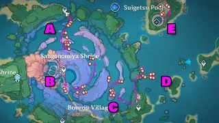 Sango Pearl Locations & Farming Routes (Kokomi & Gorou Ascension Material)