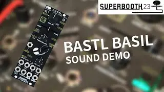 Bastl Instruments Basil Sound Demo - A Fun Stereo Delay Module | Superbooth 2023