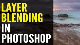 How To Use Layer Masks To Blend 2 Photos: Photoshop Tutorial