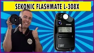 Sekonic Flashmate L-308X | fotômetro e flash meter | Review em português