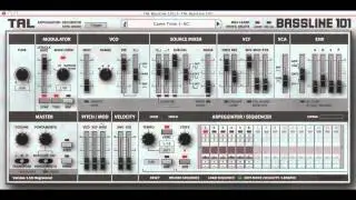Sound Review: TAL Bassline 101 ARP SEQ Program and Presets