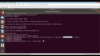 docker port mapping  