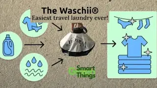 Waschii - Eco-Friendly, Non-Electric Laundry Anywhere