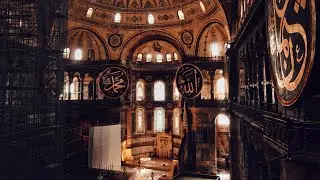 Background Video Islami Masjid Hagia Sophia Cinematic HD | Free No Copyright (01)