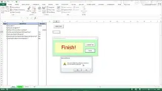 VBA Excel: Dynamic Questionnaire software