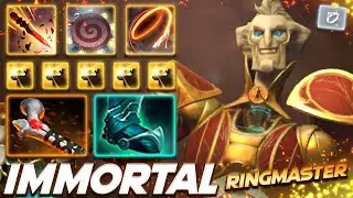 New Hero - RINGMASTER - Immortal - Dota 2 Pro Gameplay [Watch & Learn]