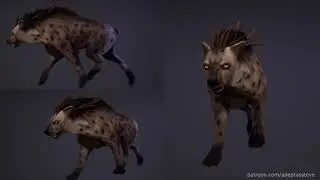 Wild Life Enemy - Hyena Movement Preview