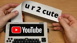 I built a machine to print every (nice) Youtube comment