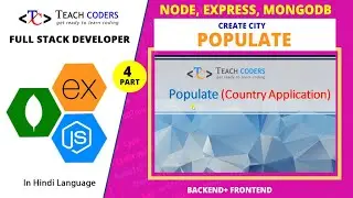 Create City in Node js with Populate Country