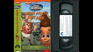 Opening to The Adventures of Jimmy Neutron, Boy Genius - When Pants Attack (US VHS; 2003)