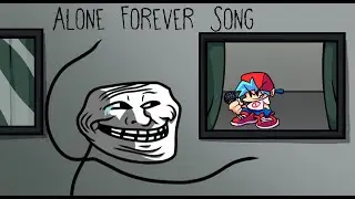 Vs Trollface/Trollge - Alone Forever Song / Funkin physics Friday Night Funkin (Fnf mod)
