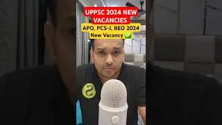 uppsc 2024 Apo uppcsj Beo New vacancy notification#shorts #new #uppsc #uppcs #beo2024 #pcsj #gyansir