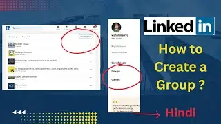 How to Create a Group in Linkedin ?  [2024-2025]  #Linkedingroup #hindi #linkedin #newgroup