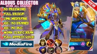 TERBARU - Script Skin Aldous Collector No Password | Voice Indonesia & English | New Patch Mlbb