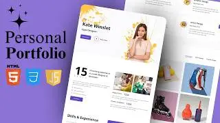 Responsive Portfolio Website Using HTML CSS And JavaScript