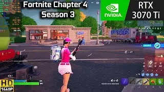 Fortnite Chapter 4 Season 3 -  RTX 3070 Ti - i9 12900H