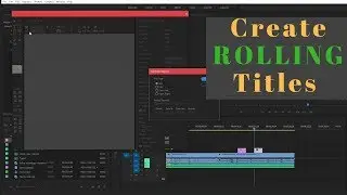 How to Create Rolling Title in Premiere Pro (3 Ways to Create a Title)