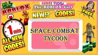 ⏱️ 🚀 ROBLOX Space Combat Tycoon 🛰️ Codes in ⏱️ 60 Seconds! New ✨UPDATE September 2020 codes in 1min