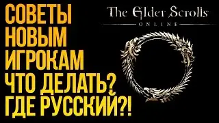 The Elder Scrolls Online - ЧТО ЭТО ЗА ДИЧЬ? - ГАЙД ДЛЯ НОВИЧКОВ!