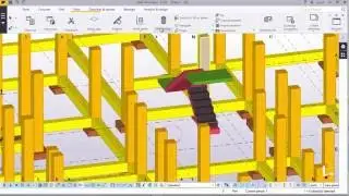 An overview of Generating R.C.C. Model from imported architectural plan into TEKLA STRUCTURES 2016