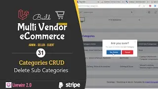 #31. Categories CRUD - Delete Sub Category in Laravel 10