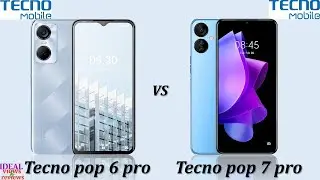 tecno pop 6 pro vs tecno pop 7 pro review in detail // comparison