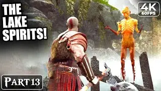 #13: The Lake Spirits - God of War 4 PC Gameplay (4k 60FPS)