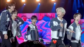 230528 - FANCAM - TXT - Yeonjun Teaches Happy Fools Choreo - ACT: Sweet Mirage Tour - LA D2 - 4K 직캠