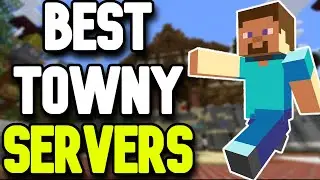 5 BEST TOWNY SERVERS for Minecraft in 2023 (TOP 5 TOWNY SERVERS)