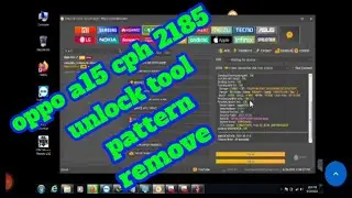 oppo a15 cph2185 unlock tool pattern remove