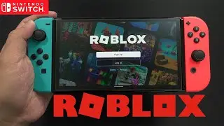 Roblox Gameplay On Nintendo Switch OLED