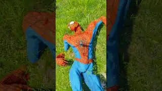 GTA V : RED IRON MAN SAVED SPIDER MAN 😲 | 