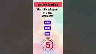 Java Interview Quiz: #16 Test Your Knowledge | 5-Second Challenge! 🚀 #interview #interviewquestions