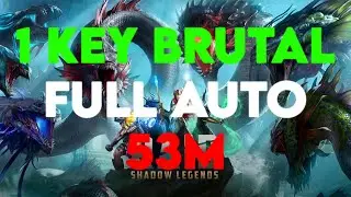 Full Auto 1 Key Brutal Hydra Rotation #1 - Raid: Shadow Legends