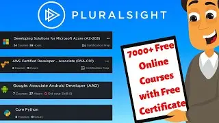 7000+ Free Pluralsight Courses Certification 2020 | Free Microsoft Certification on Pluralsight