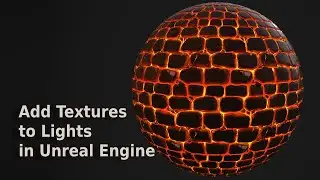 How to Add Textures to Lights in Unreal Engine - UE Beginner Tutorial