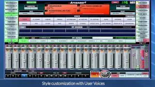 Motif XF & vArranger2 : playing style with GM, Preset User voices, English subtitles.