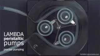 Peristaltic pumps LAMBDA - precise pumping mechanism