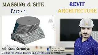 Massing & Site | Floor Levels | Massing | Site | Revit Architecture | Revit Tutorial | Part - 1