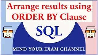 ORDER BY Clause in SQL | Sort the results of SQL Queries | Database | Relational DBMS | English