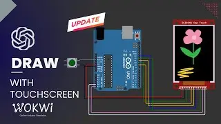 Drawing Board Mastery with ILI9341: Wokwi Simulator Edition! 🖌️|| No hardware #diyprojects
