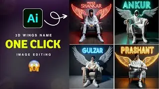 How to Create 3D Ai Wings Name Images | Bing Ai Viral Editing | Bing Image Creator Tutorial Free